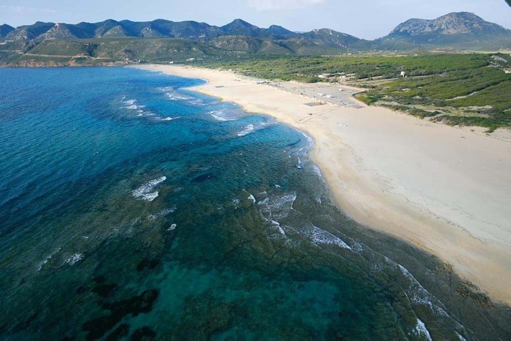 Villa Del Porto La Terrazza Portoscuso Bagian luar foto