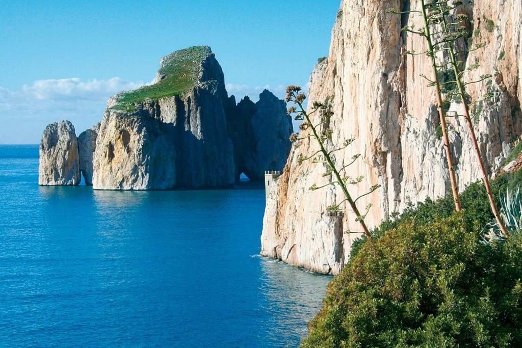 Villa Del Porto La Terrazza Portoscuso Bagian luar foto